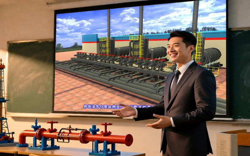 输油模拟仿真实训系统3D可视化展示